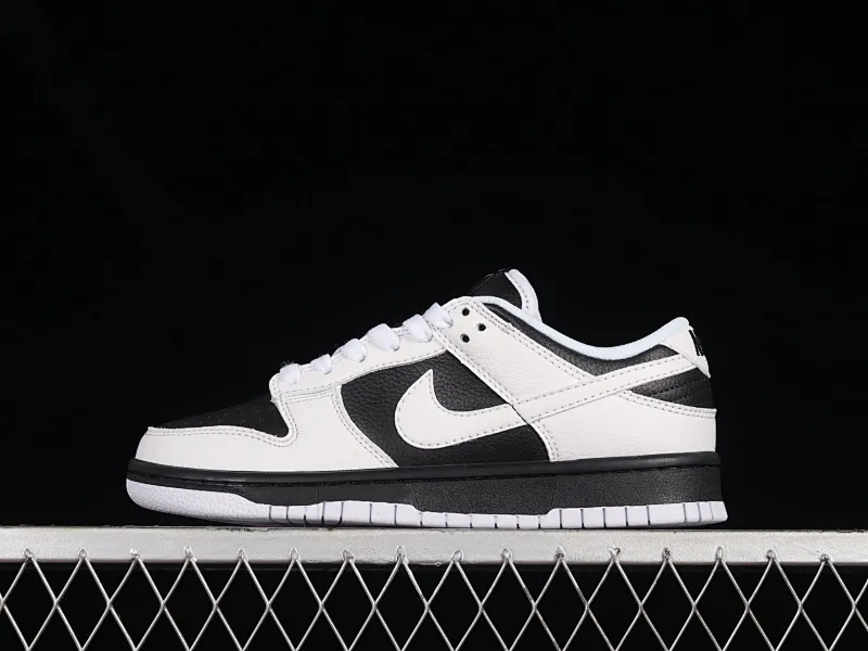All Categories Nk SB Dunk Series Nk SB Dunk Low Low-top Sneakers F Version Nk Dunk Low "Reverse Panda" White and Black Reverse Panda SB Smashing Backboard Fashion Casual Sneakers FD9064-011